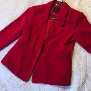 NWOT Red Blazer, The Limited, XS